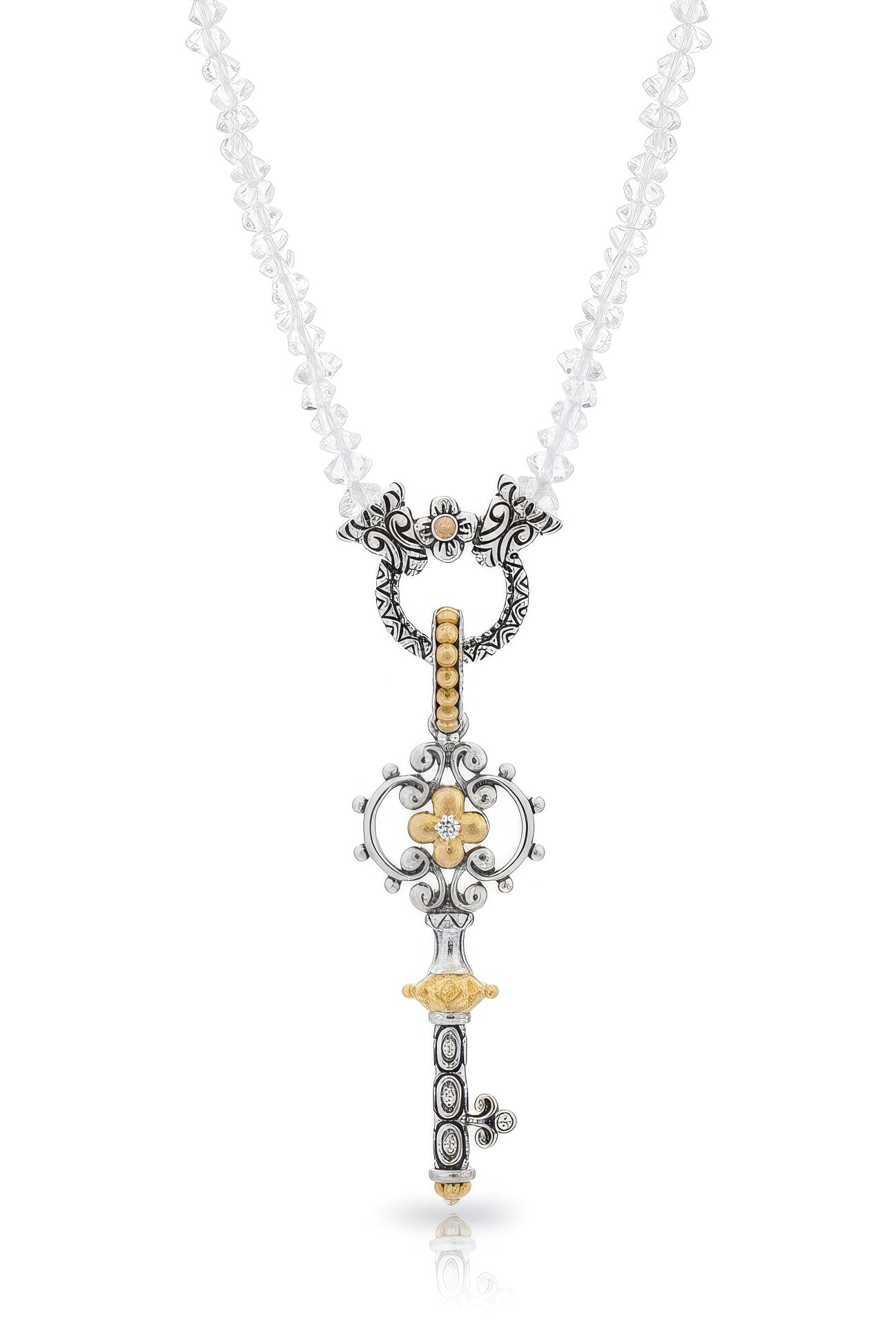 Key of Life Necklace – Diamond– Barbara Bixby