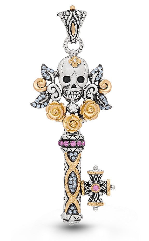 Barbara bixby key pendant sale